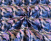 Hand Drawn Marble Cotton Fabric